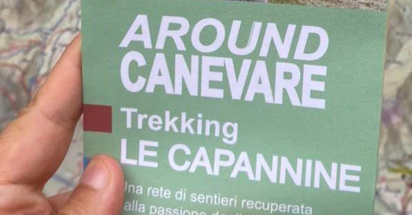 Around Canevare, la cartina